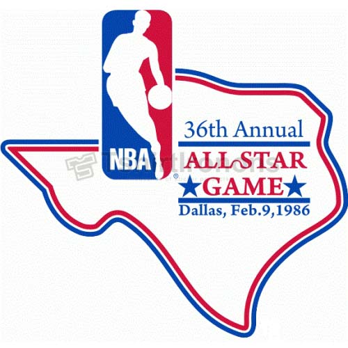 NBA All Star Game T-shirts Iron On Transfers N874 - Click Image to Close